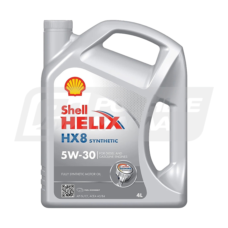 SHELL Helix HX8 Synthetic 5W30, 4л 550046364