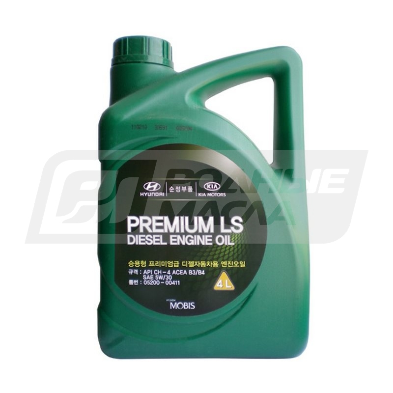 HYUNDAI/KIA Premium LS Diesel 5W30 CH-4, 4л 0520000411