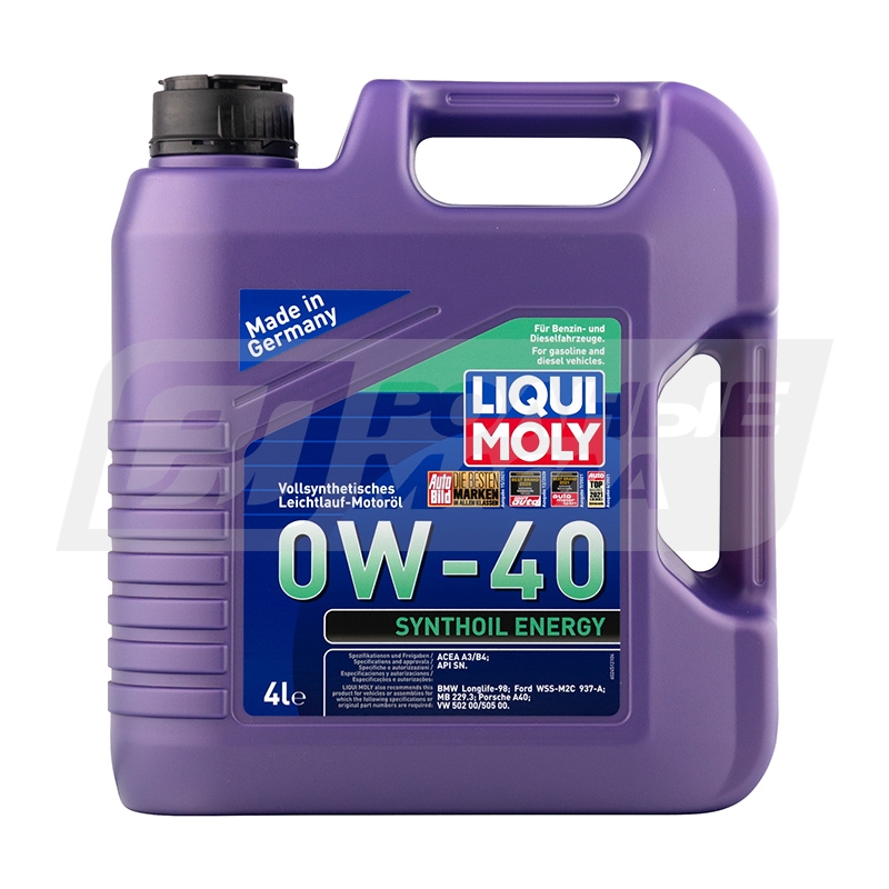 LIQUI MOLY Synthoil Energy 0W40, 4л 2451